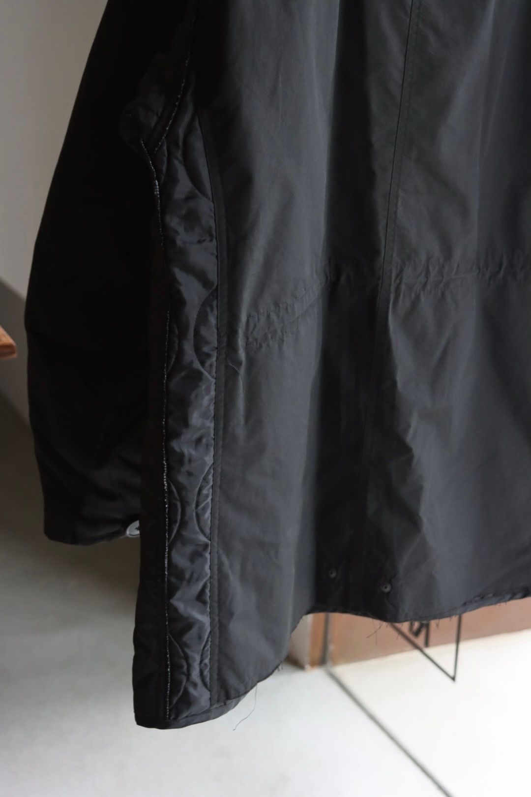 ヨーク 25FW Connected Military Blouson(YK25FW01023B)BLACK