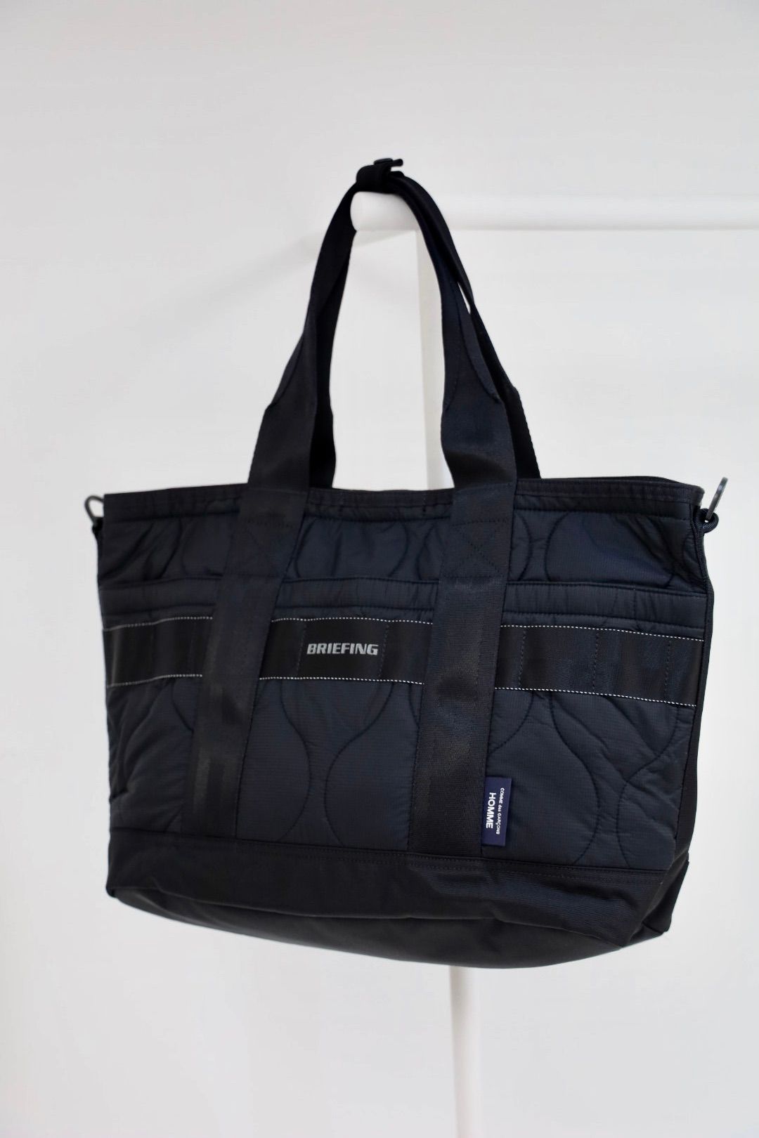 コムデギャルソンオム25FW BRIEFINGコラボキルティングBAG(HP-K203-051)BLACK★10月3日(金)発売！