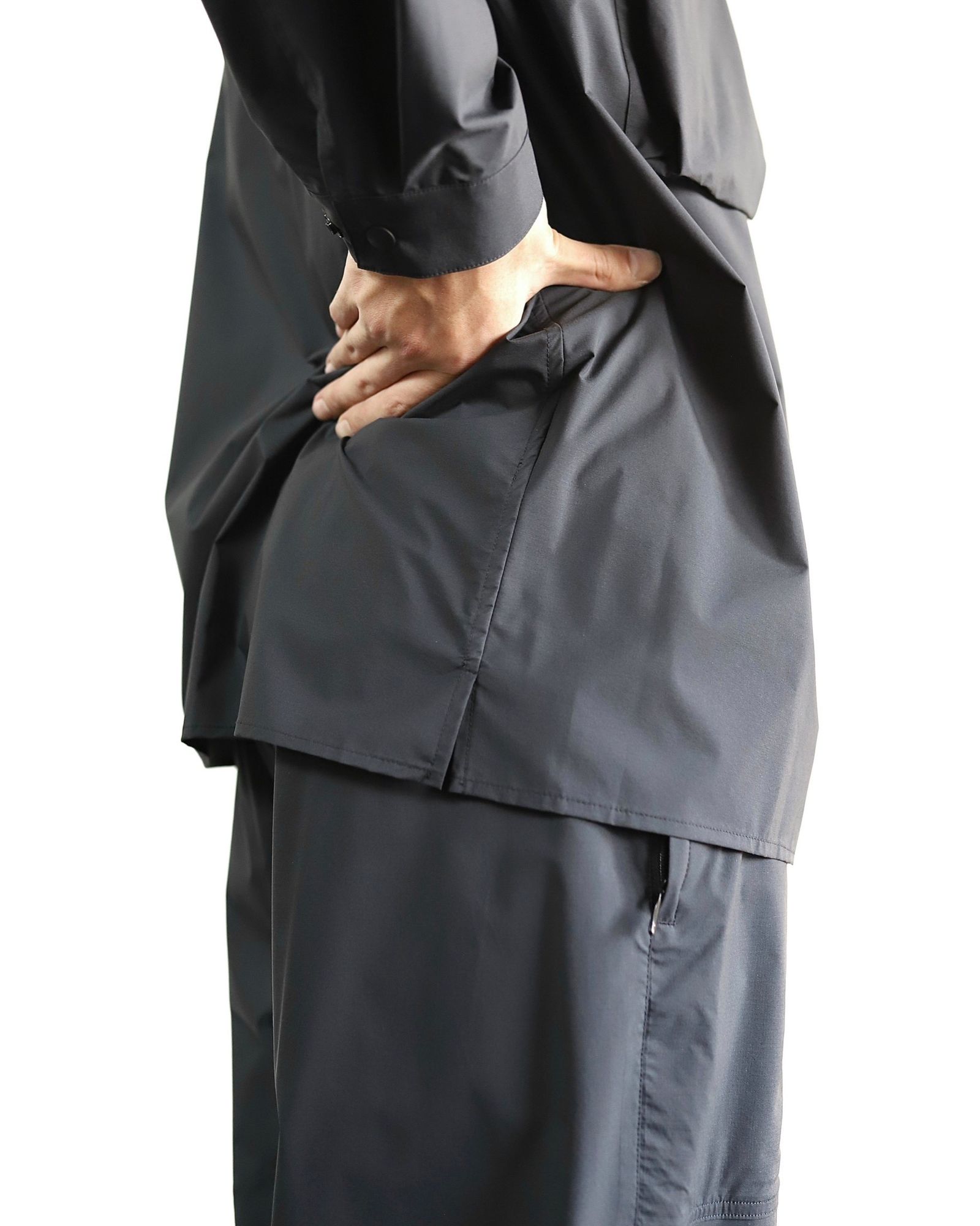 blurhms 24SS PTX Gusset PKT Shirt＆PTX Track Pants style 2024.3.2