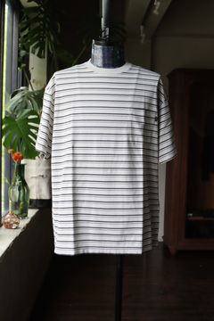 SEDAN ALL-PURPOSE SS24 新作Striped S/S Pocket Tee style.2024.4.15