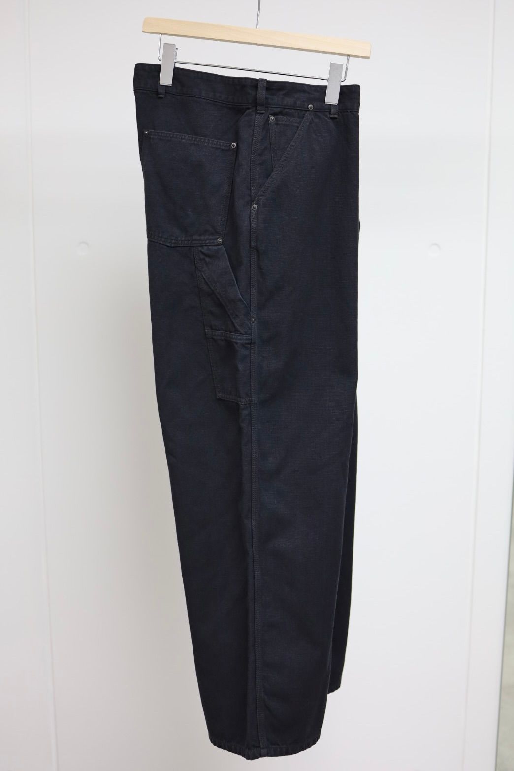 アプレッセ 2026 STYLE1 Vintage Silk Hemp Painter Pants (26SAP-04-07)BLACK☆1月24日(土)発売！