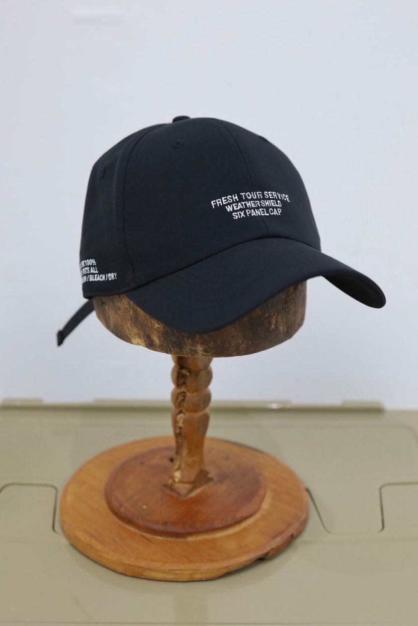 フレッシュサービス WEATHER SHIELD SIX PANEL CAP(FSP261-90056)BLACK☆1月17日(土)新作発売！
