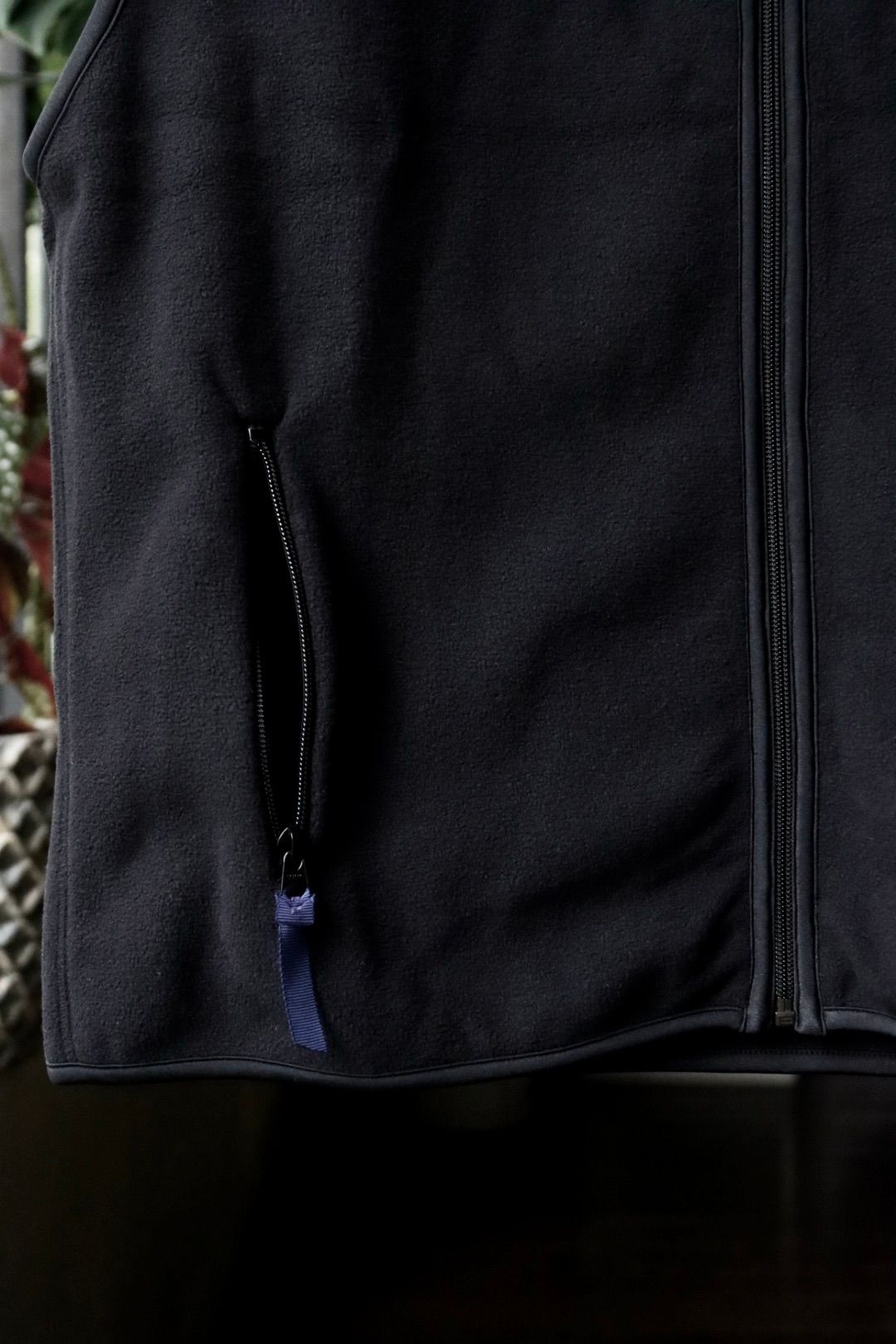 セダンオールパーパスFW23 Fleece Full Zip Vest (SD23F-CT06)Black