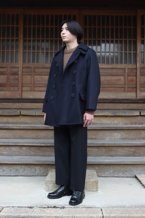Ets.MATERIAUX マテリオ Pコートstyle.