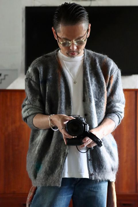 ヨーク22AW STILL JACQUARD CARDIGANスタイル.2022.9.6.