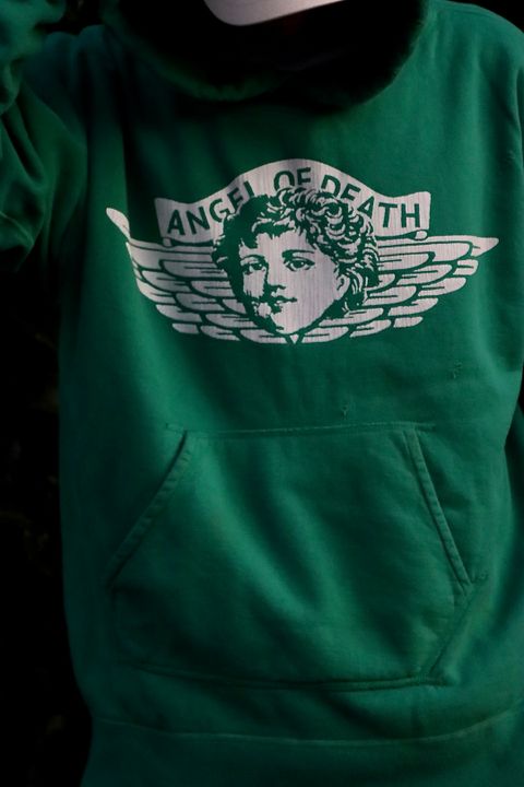 ©SAINT M×××××× 22AW HOODIE ANGELスタイル.2022.11.25.