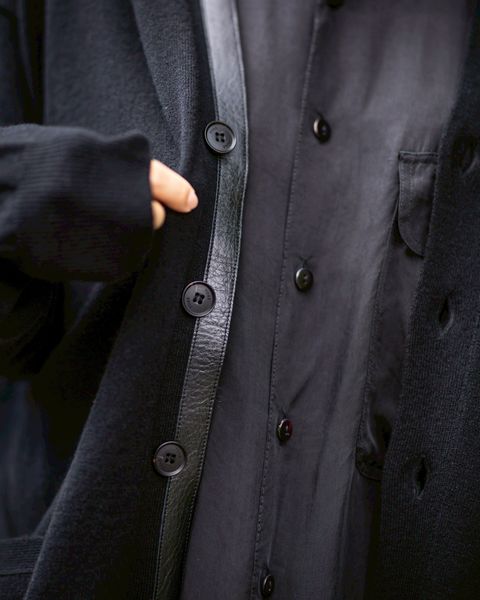 YOKE FINE GAUGE CARDIGAN STYLE.2025.09.21