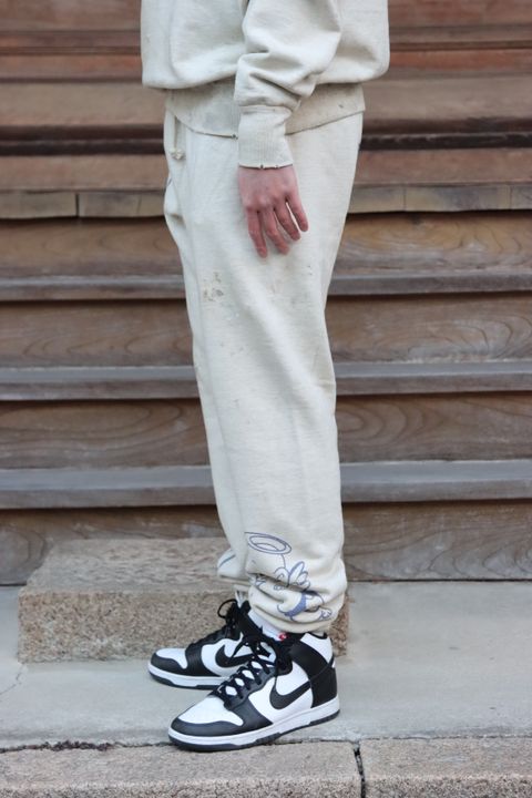 ©SAINT M×××××× 22SS RGLN SWT SH_BBY MCHAELベビーマイケルスウェット"GREY"style.