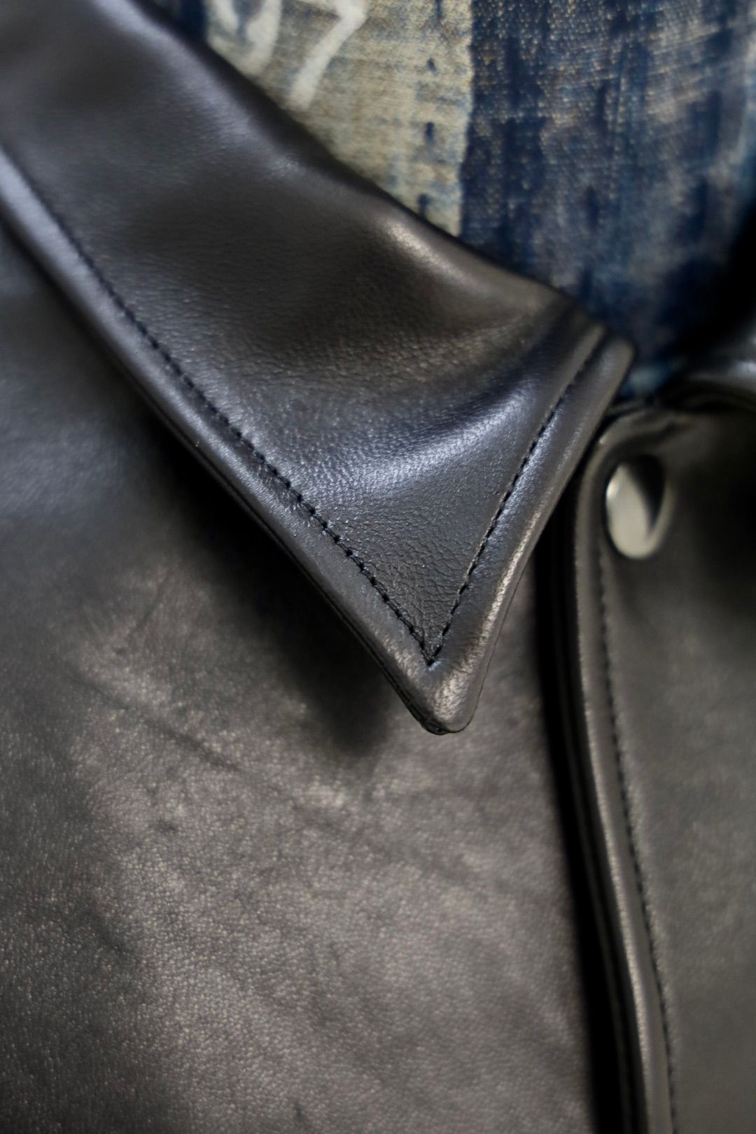 アプレッセ 2025 STYLE2 Leather Coach Jacket(25AAP-01-06)BLACK☆10月11日(土)発売！