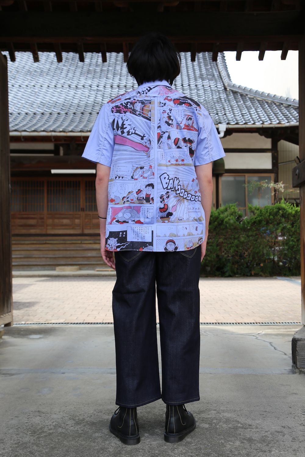 JUNYA WATANABE CDG MAN Dr.スランプアラレちゃん綿シャンブレーツイル