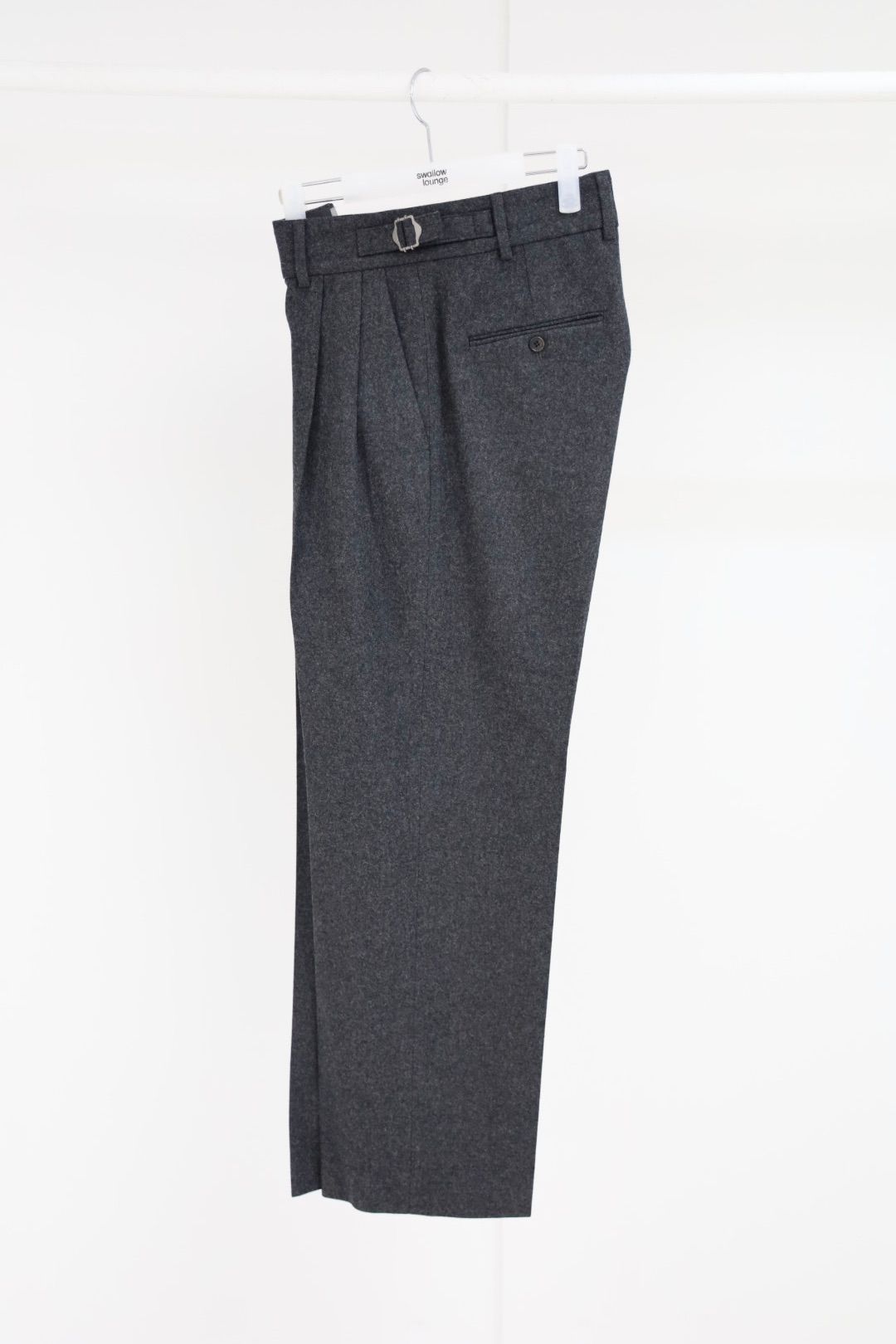 ANOTHER OFFICEアナザーオフィス Santiago Mild Slacks(AOEFPT008)Heather Charcoal☆10月10日(金)新作発売！