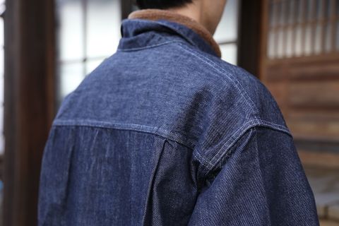 Graphpaper Colorfast Denim Blouson&Colorfast Denim Two Tuck Pants"INDIGO"Style.2020.11.13.