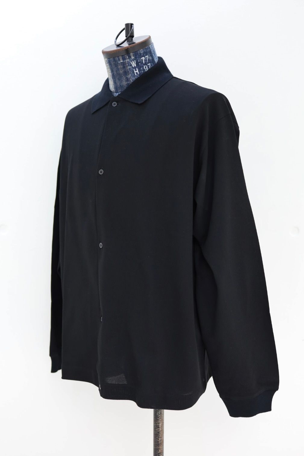 マーカ 26SS シャツカーディガン SHIRT CARDIGAN(M26A14CS01C)BLACK☆新作発売！