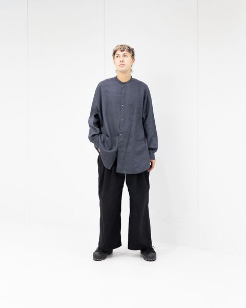 Graphpaper Linen L/S Oversized Band Collar Shirt 6月20日(土)新作発売！