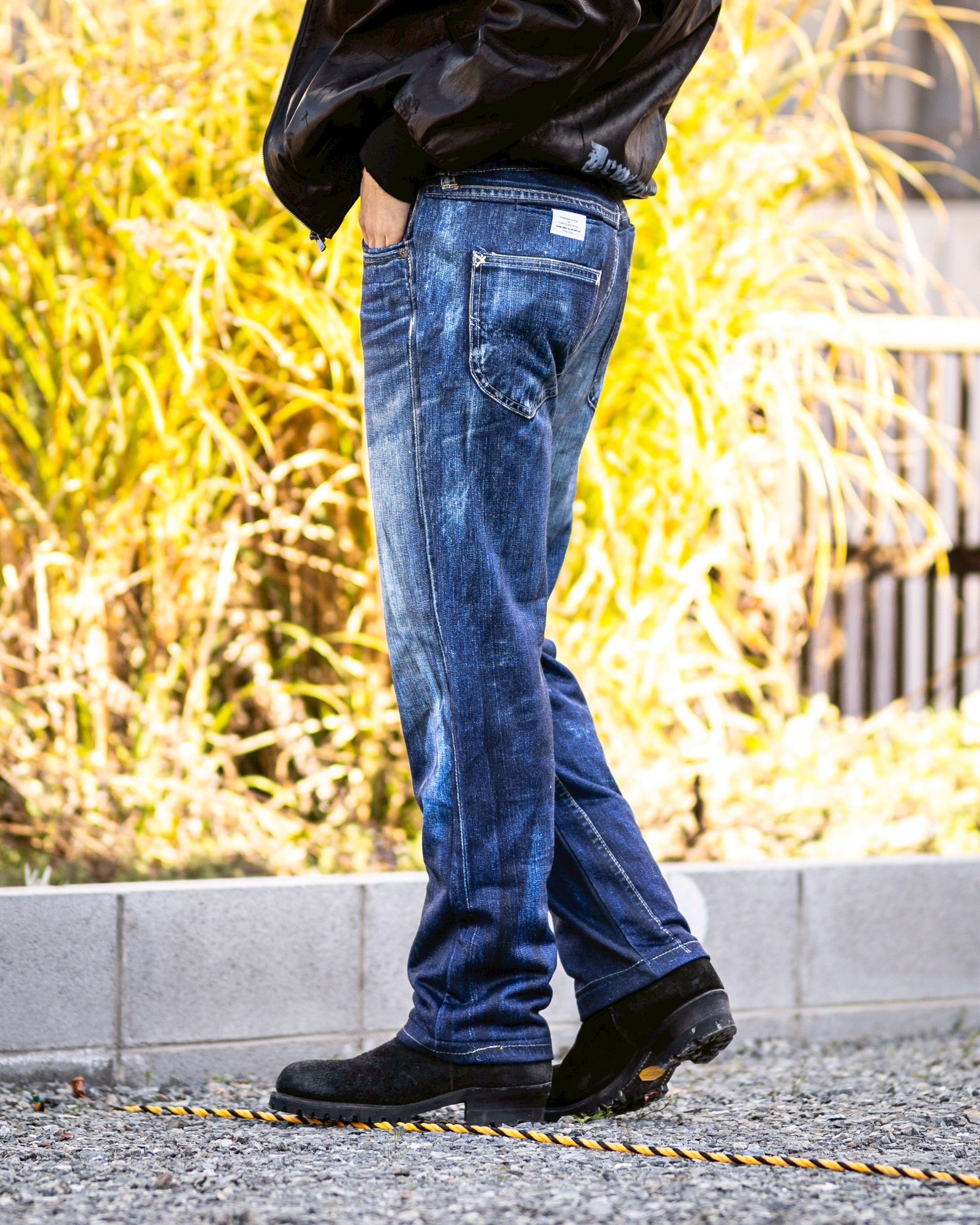 TALKING ABOUT ABSTRACTION PRINT STARIGHT PT(BLUE) 12月13日(土)新作発売！