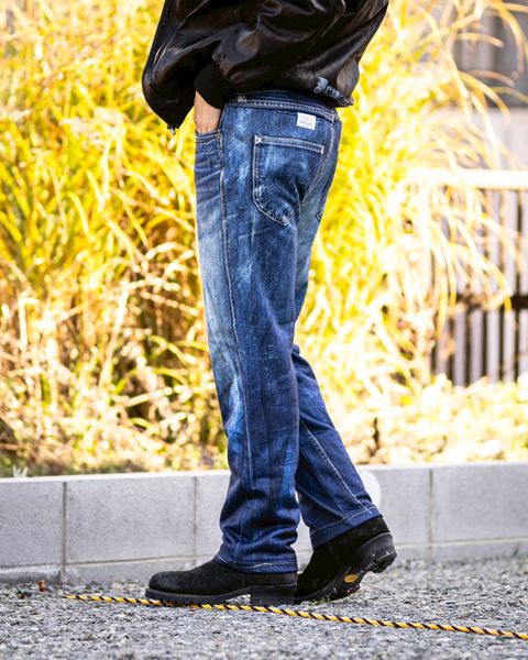 TALKING ABOUT ABSTRACTION PRINT STARIGHT PT(BLUE) 12月13日(土)新作発売！