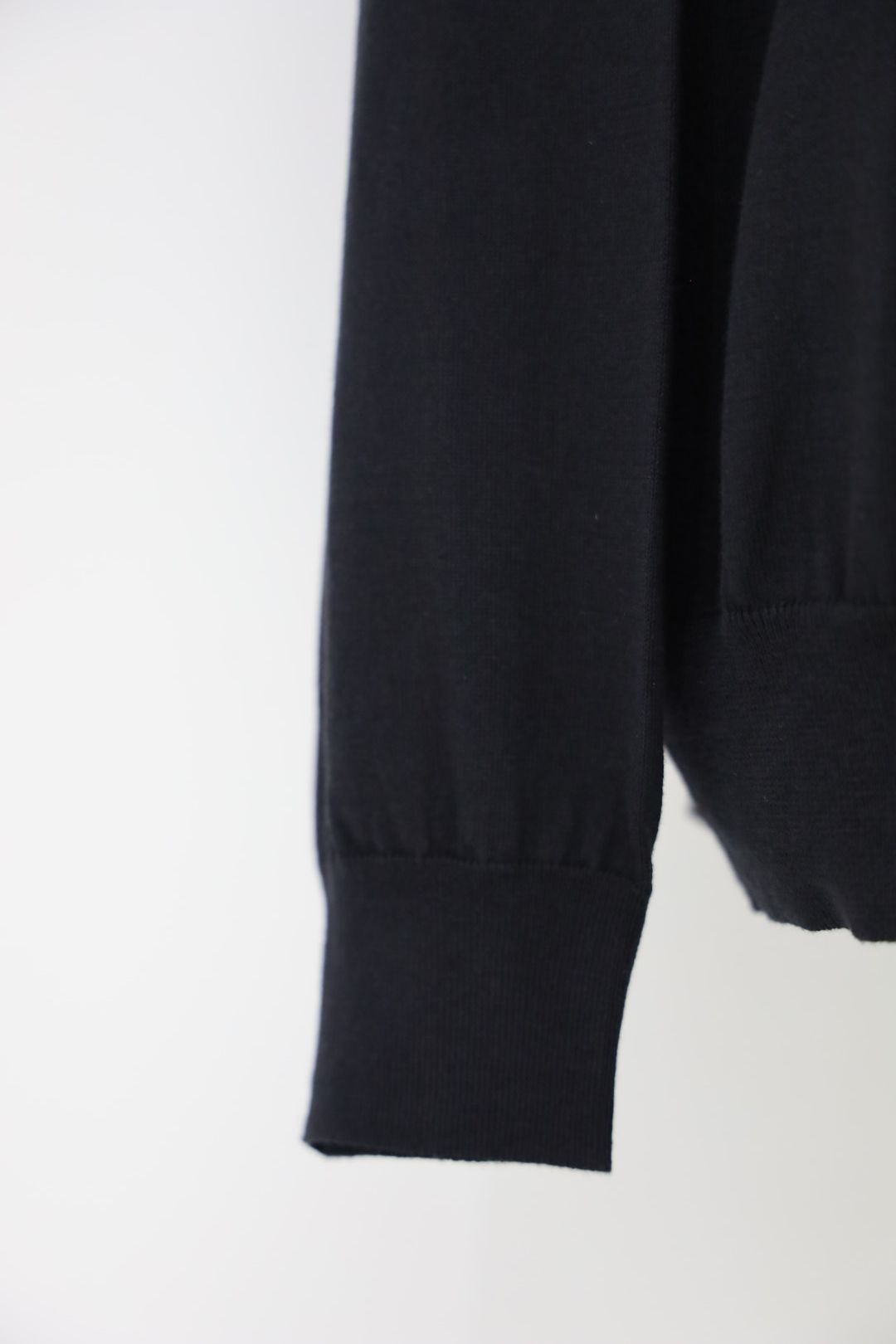 アプレッセ 2026 STYLE2 Wool Cotton High Gauge Cardigan(26AAP-03-02)BLACK