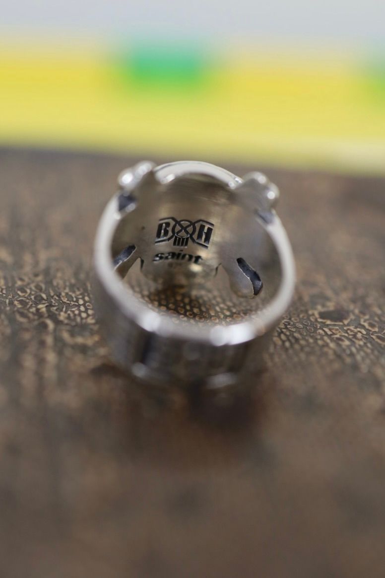 セントマイケル 26SS SKULL BH_RING(SM-MK8-0000-C41)SILVER☆4月29日(水)発売！