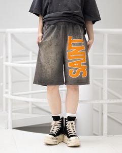 セントマイケル 26SS CUT SEW EASY SHORTS(SM-MK8-0000-070)CHARCOAL