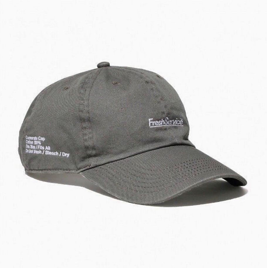 FreshService - フレッシュサービス CORPORATE CAP(FSW-18-AC_06)RUST