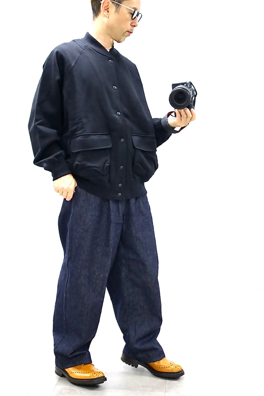 コムデギャルソンオム25FW コットンデニムパンツ(HP-P026-051)INDIGO