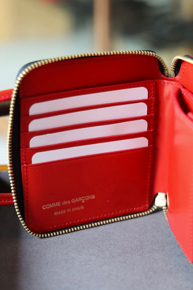 コムデギャルソン 財布 HANDELS WALLET 2つ折り財布(8Z-U210-051)RED☆9月27日発売！