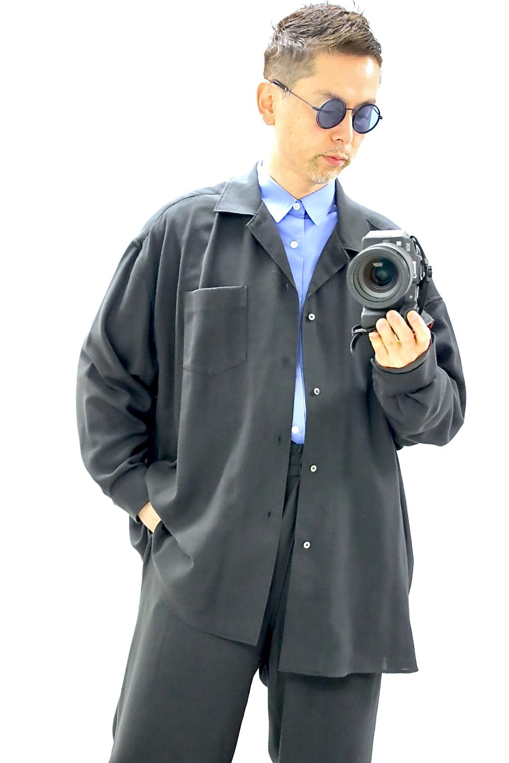 Graphpaper 26SS Viscose Viyella L/S Sleeping Shirtスタイル2026.3.14.