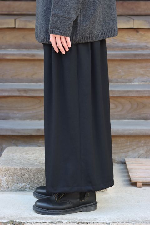 yohji yamamoto 花柄タートルニット(HX-K15-181) style.2021.8.29.