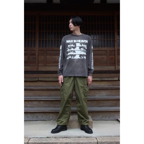 ©SAINT M×××××× LS TEE_EYES W.I.H(SM-A21-0000-024)BLACK style