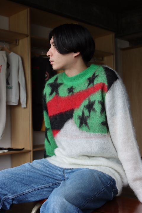 ©SAINT M×××××× STT_MOHAIR KNIT SWTER_AF(SM-S21-0000-054) style.2021.9.3