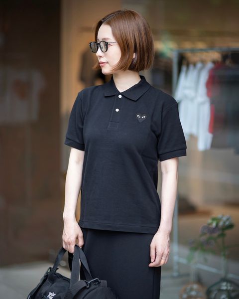 PLAY COMME des GARCONS ポロシャツstyle.2024.06.25