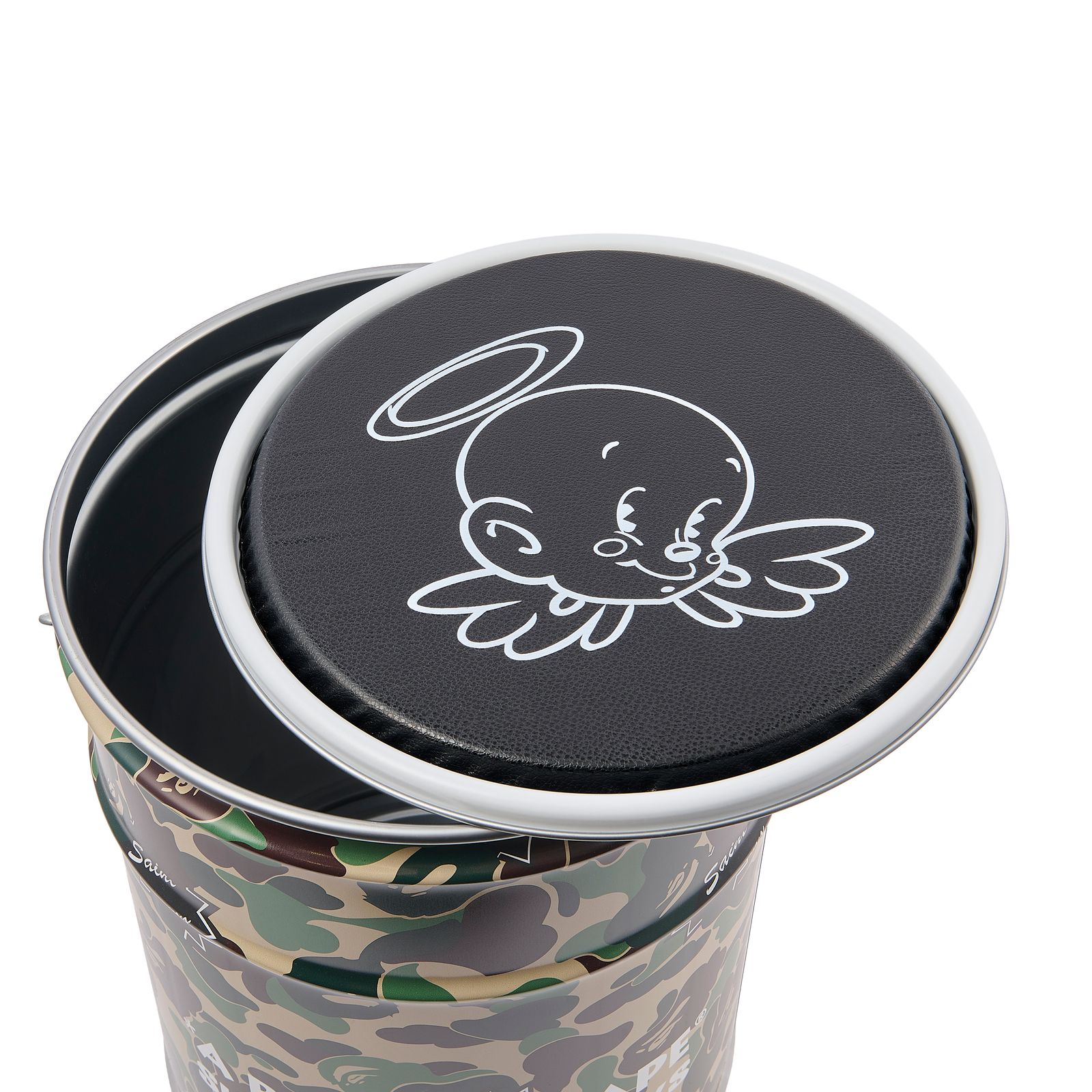 セントマイケル 26SS BAPE_CAN STOOL(SM-MK8-0000-C61)CAMO☆2月7日(土)10:00発売！