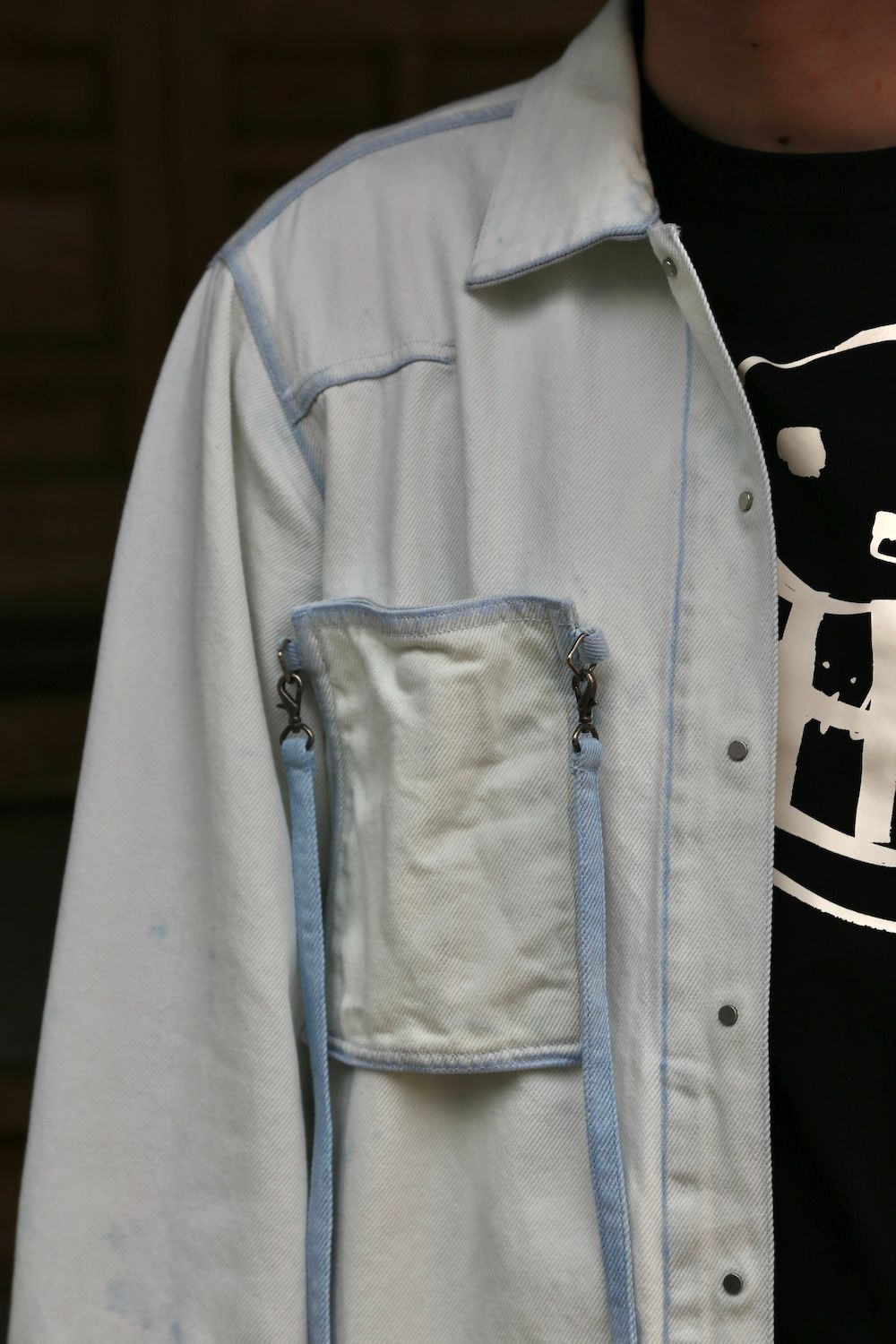 YOKE DETACHABLE POCKET DENIM JACKET style.2021.4.18. | 1650