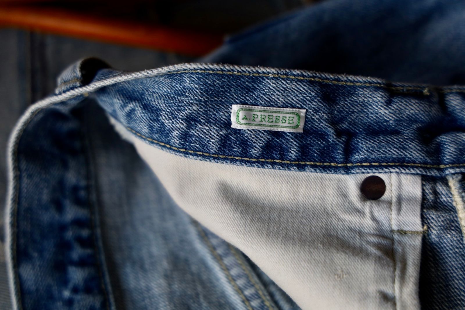 アプレッセ 25SS Washed Denim Pants(AP-4006)INDIGO☆3月22日(土)発売！