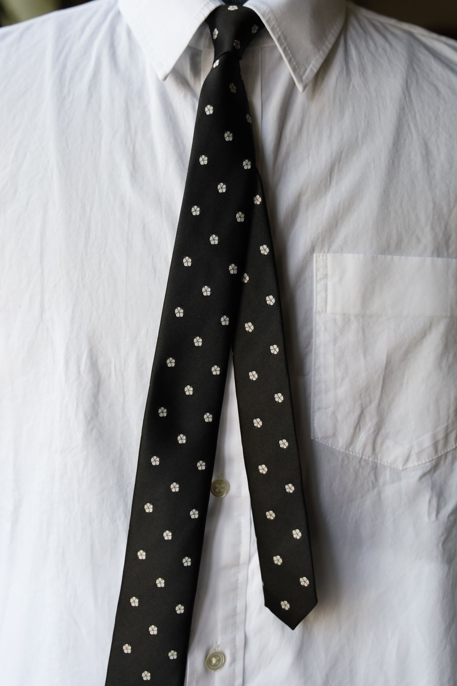 セントマイケル24AW DT_TIE (SM-YS1-0000-C53)BLACK★12月21日(土)10:00発売！
