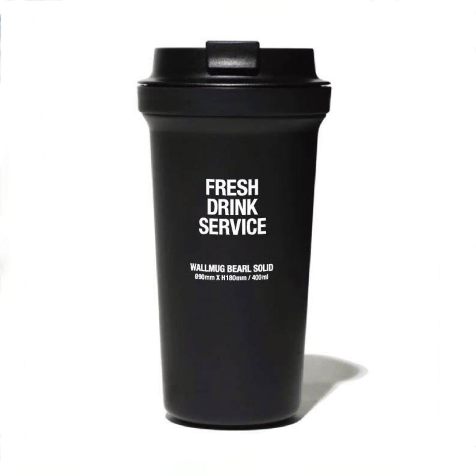 フレッシュサービス FDS_WALLMUG BEARL SOLID(FDS251-99065)BLACK