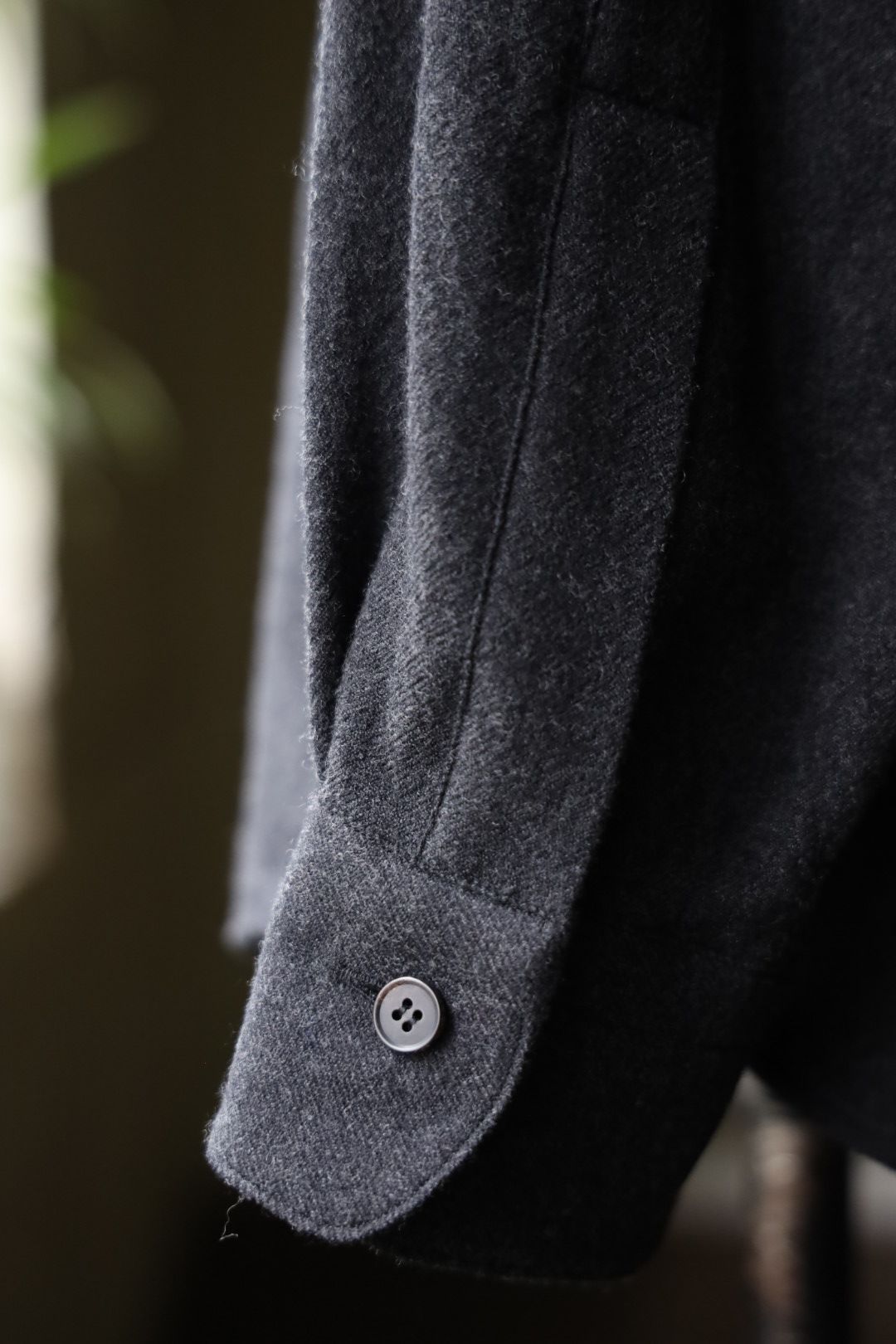 アプレッセ 2025 STYLE2 Wool Skipper Shirt(25AAP-02-11)CHARCOAL☆9月27日(土)発売！