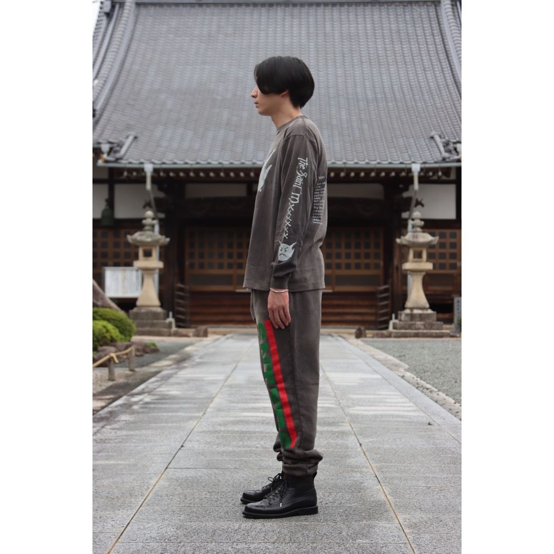 SAINT M×××××× LS TEE_SATAN(SM-A21-0000-025)BLACK style
