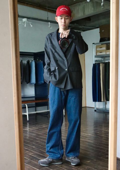 A.PRESSE アプレッセ 2023 Style2 Double Breasted Jacketスタイル
