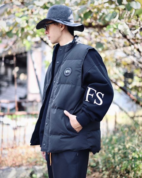 CANADA GOOSE カナダグース23AW GARSON VEST BLACK LABELスタイル