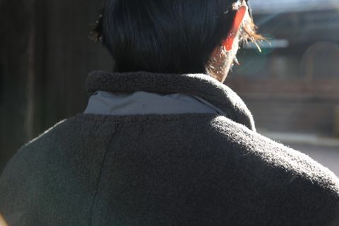 Graphpaper Wool Boa Zip-Up Blouson Style.2020.10.19.