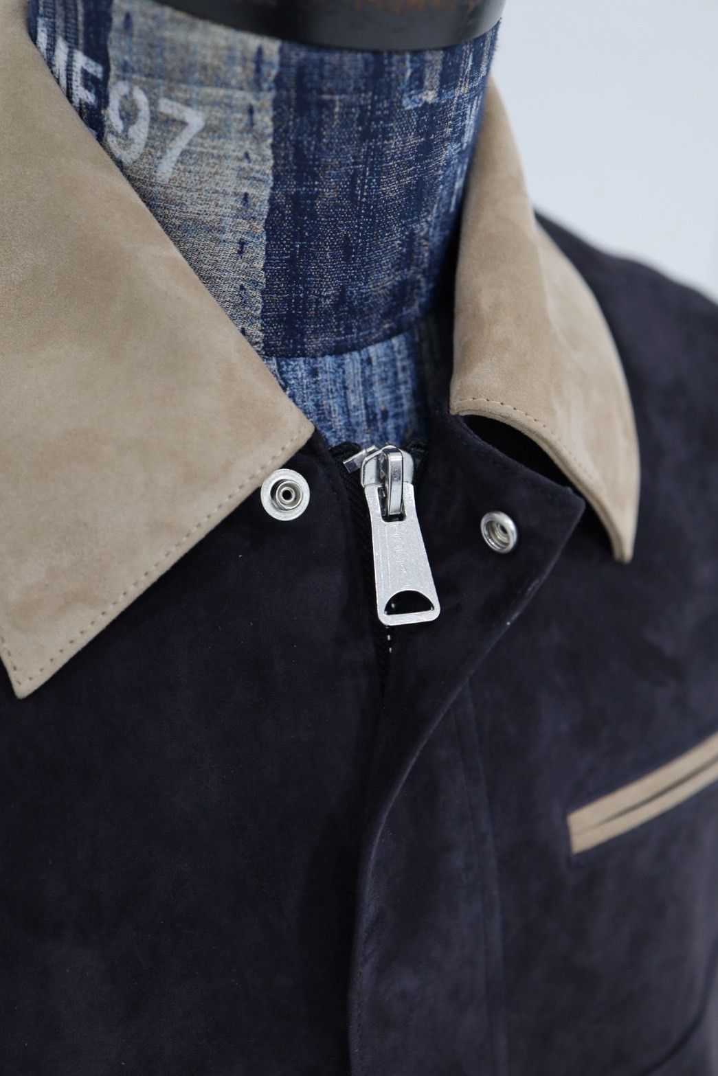 YOKE SPRING SUMMER 2026 Goat Suede Work Jacket(YK26SS01163B)CARBON☆12月20日(土)発売！
