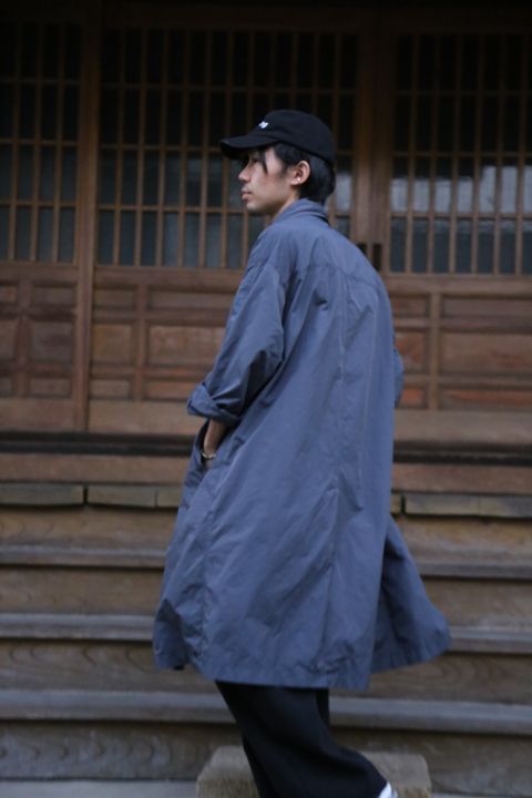 Graphpaper Garment Dyed Shop Coat"D.GRAY"Style.2020.10.13.