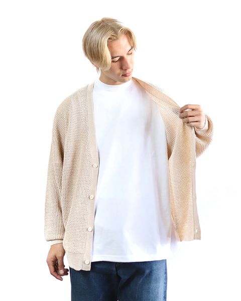 グラフペーパー 24SS Linen SOLOTEX Knit Cardigan(KINARI) style 2024.3.15