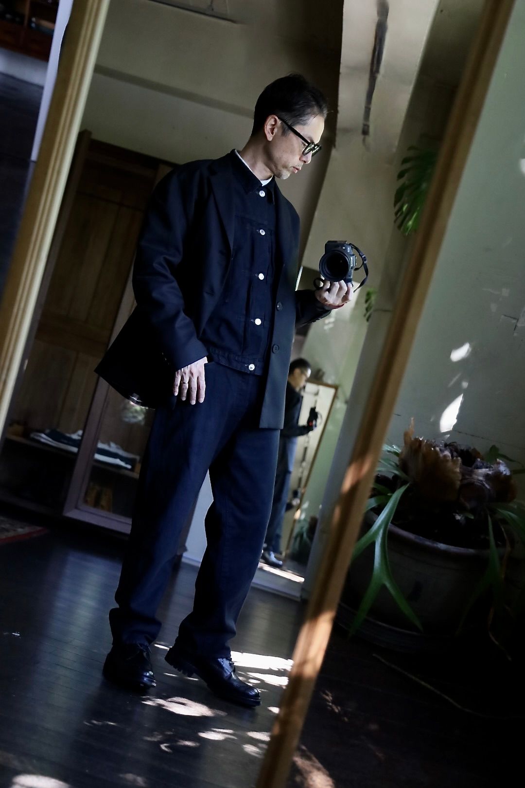 A.PRESSE 1st Type Denim Jacketスタイル.2024.8.10.