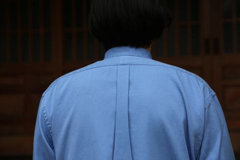 A.PRESSE Band Collar Shirt style.2021.7.19.