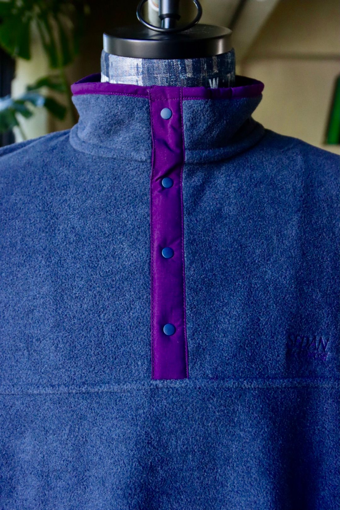 セダンオールパーパスFW23 Fleece Snap Pullover (SD23F-CT07)Navy
