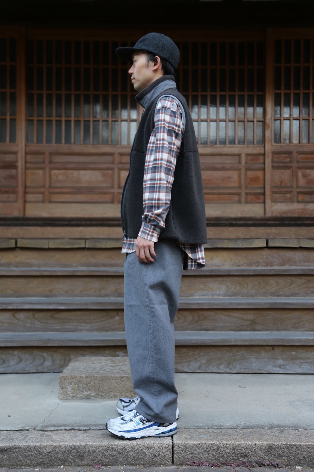 Graphpaper THOMAS MASON for GP Check B.D Box Shirt Style.2020.11.16.