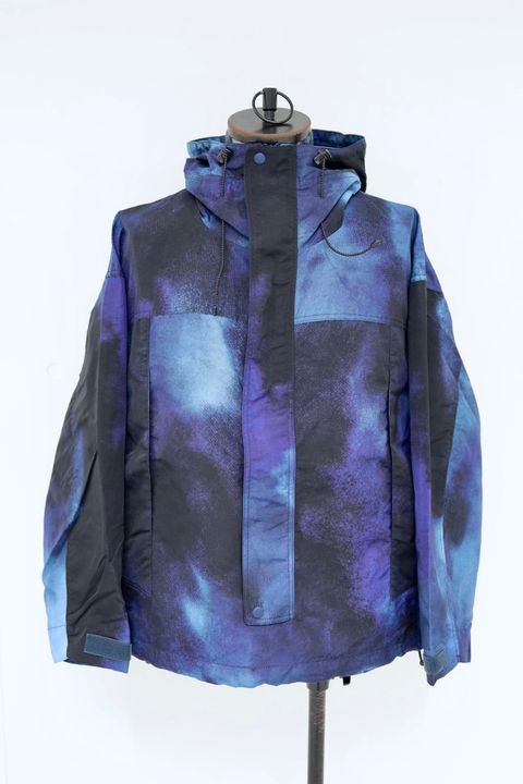 S.F.C 26SS エスエフシー OG TIEDYE NYLON PULL OVER JACKET(SFCSS26J03)Navy Tiedye