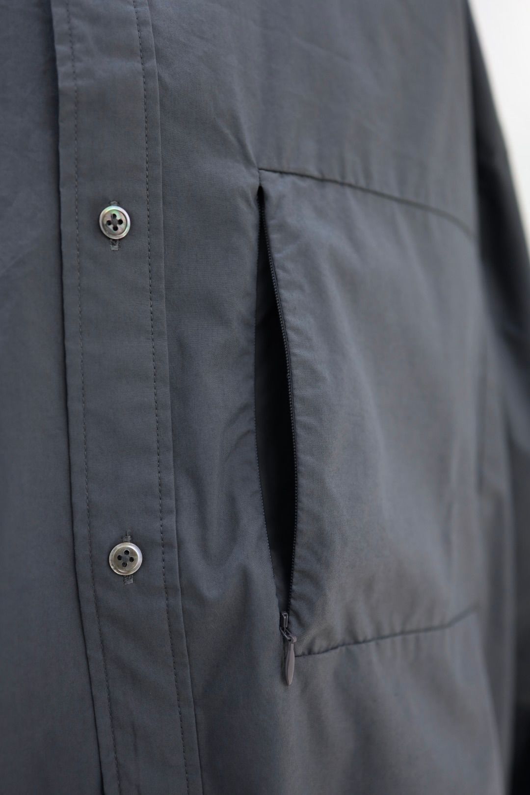 フレッシュサービス SOLOTEX® TYPEWRITER UTILITY L/S B.D SHIRT(FSC261-50202)GRAY★2月28日(土)発売